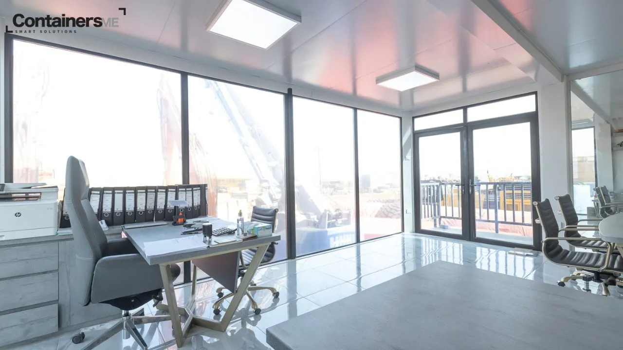 container pop up store made using modular mobile container