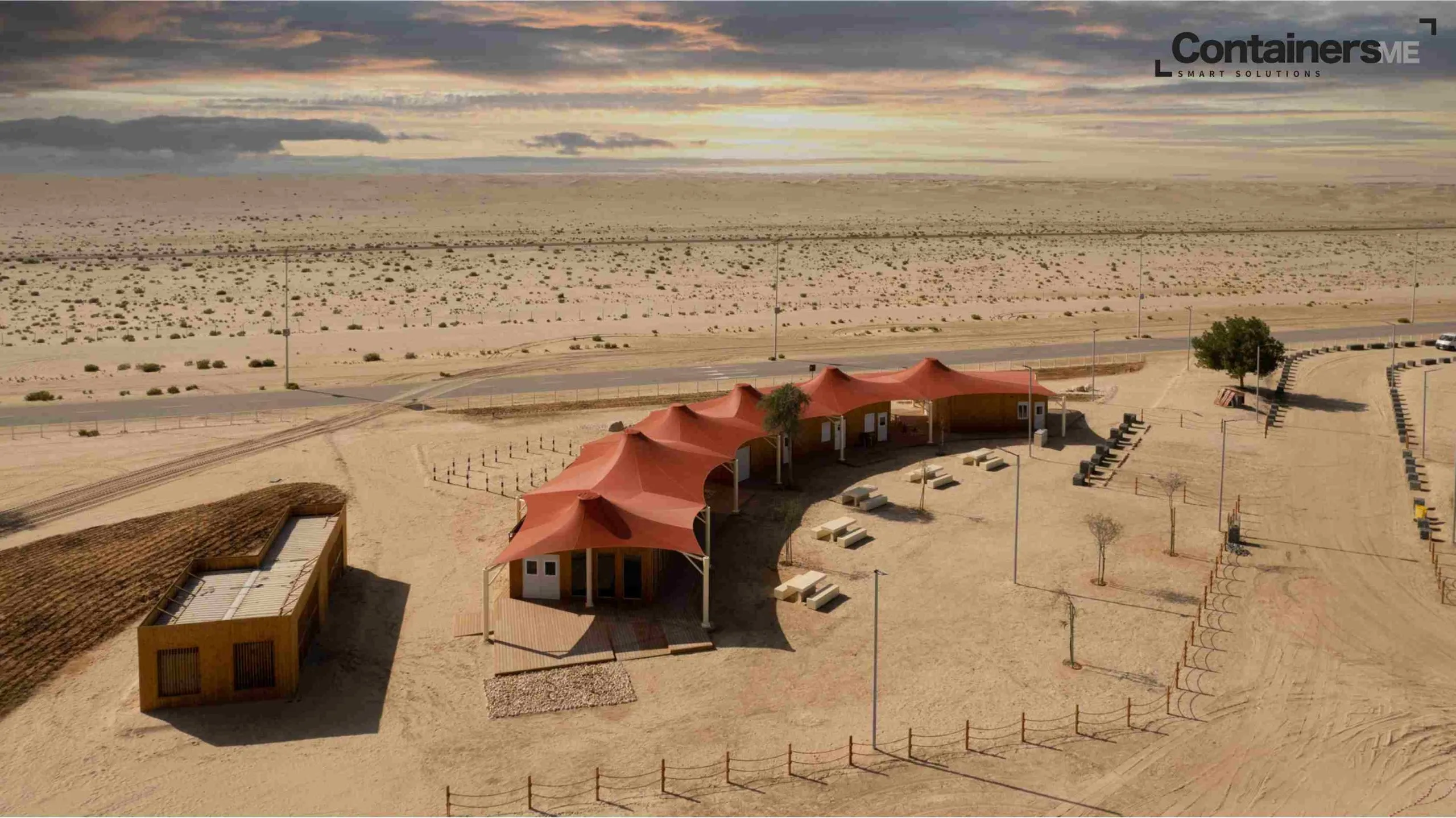 Public Parks and Outdoor Spaces made using temporary container