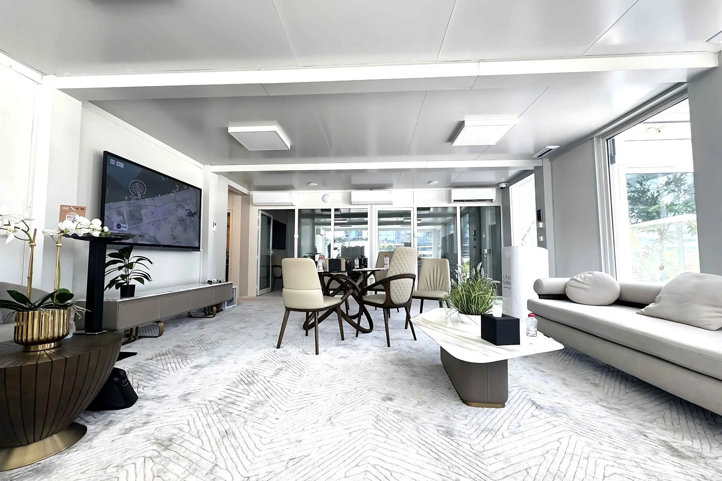 modular container house made using modular mobile container