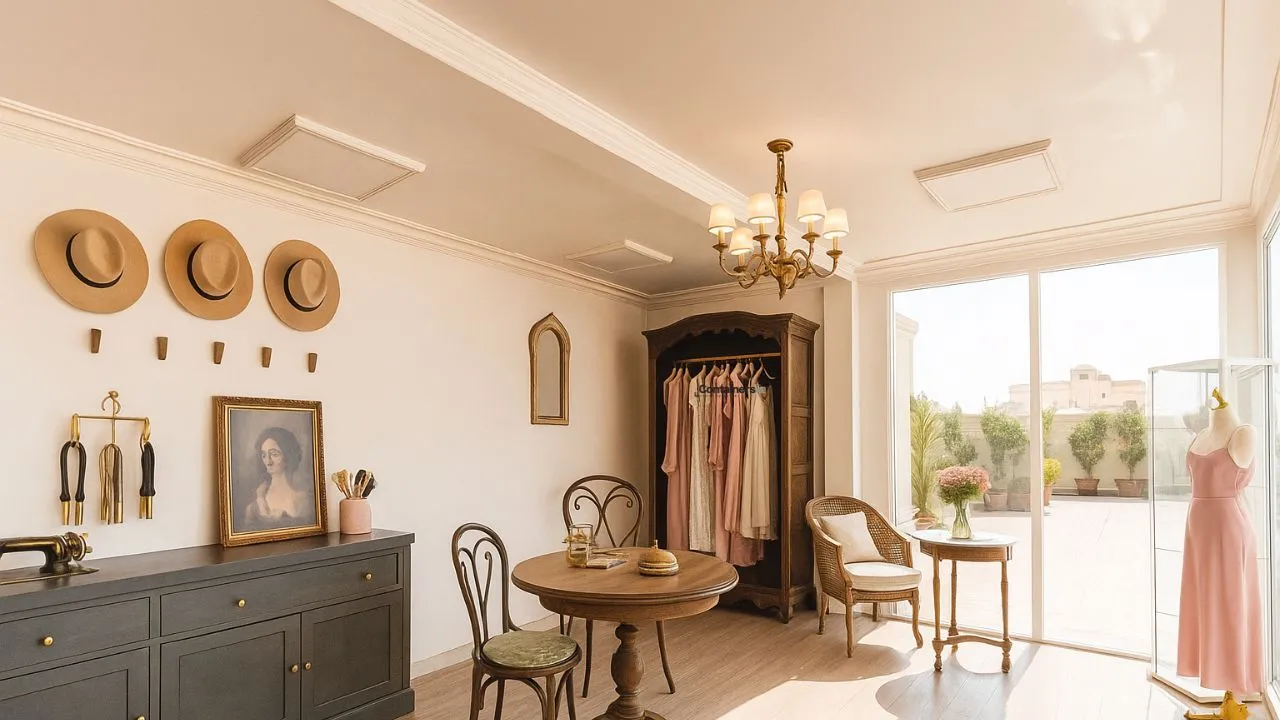 container boutique made using modular mobile container